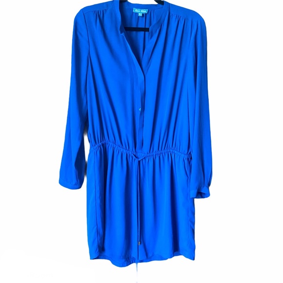 Anthropologie Dresses & Skirts - Anthropologie Fleur Bleue Blue Tunic Midi Dress